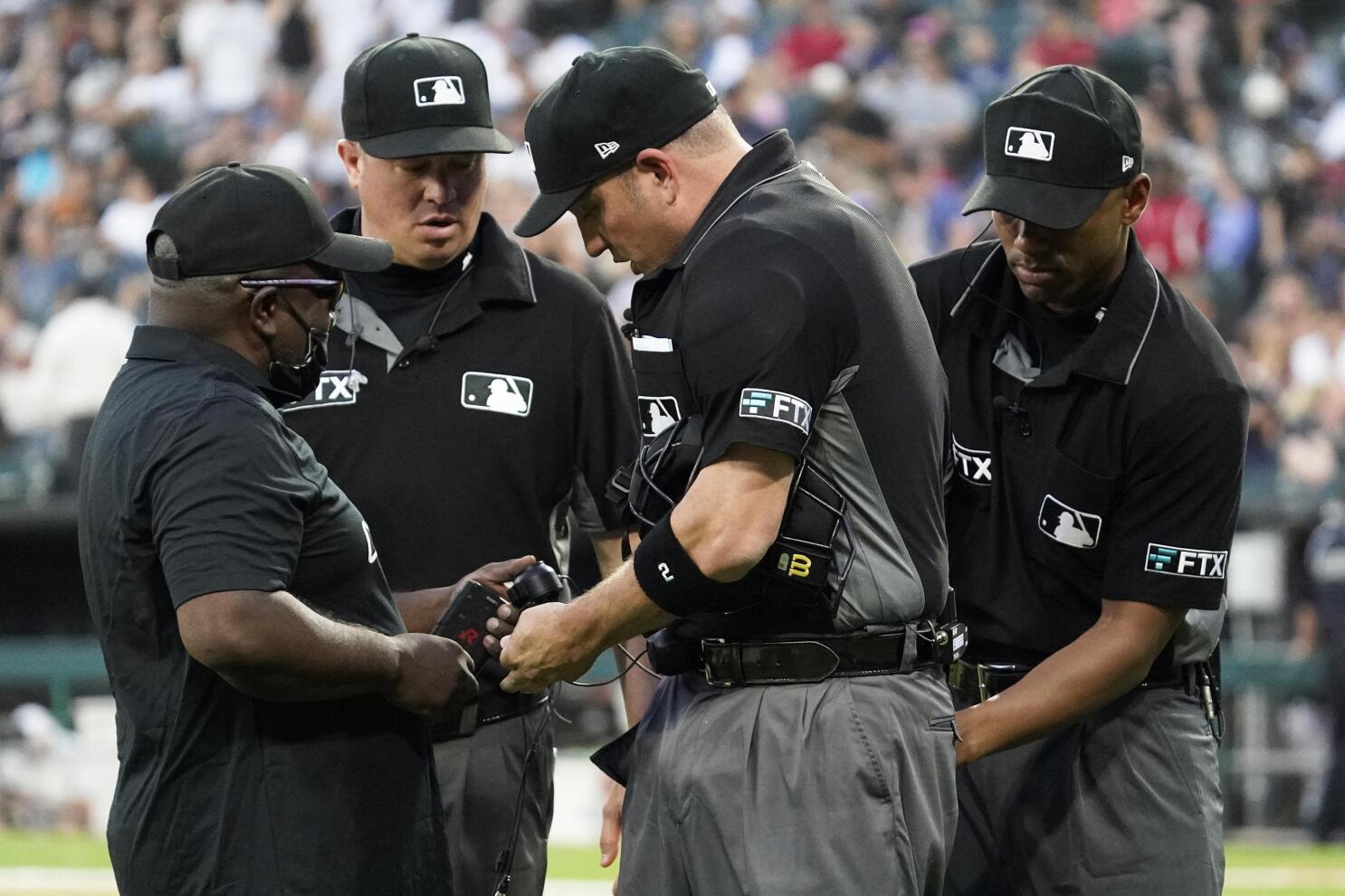 Major league baseball umpire hat sales